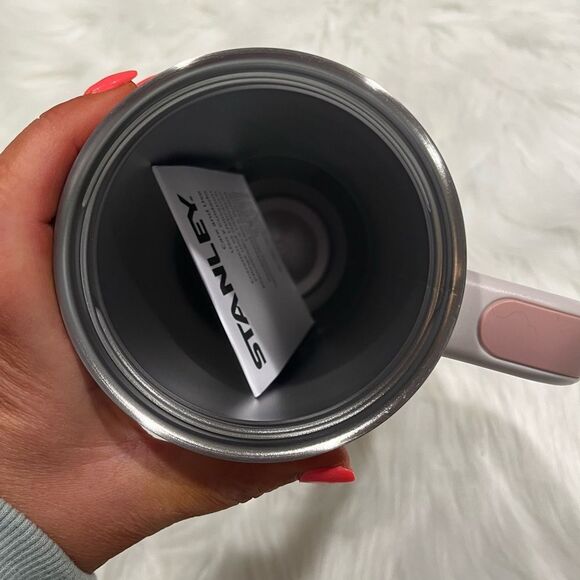 NWT Stanley Flowstate Adventure Quencher H2.0 Travel Tumbler 40 Oz Rose Quartz - Picture 8 of 8